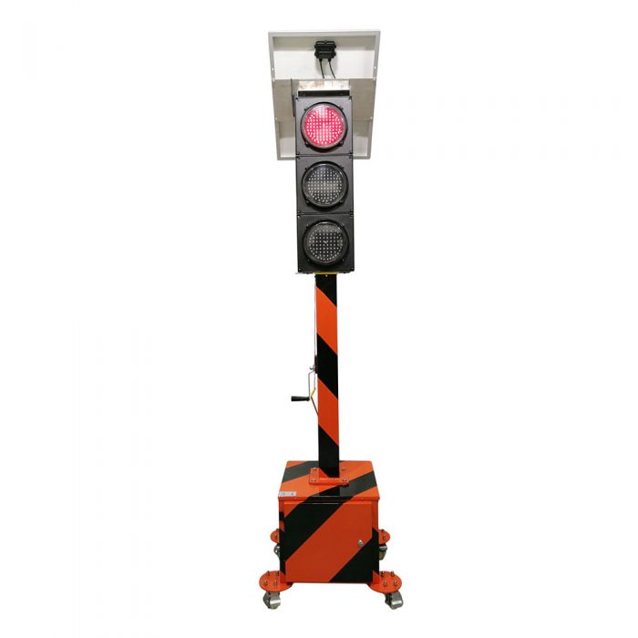 Solar Powered Portable Traffic Light | Singtech YSH Road and Construction Safety Equipment in Singapore