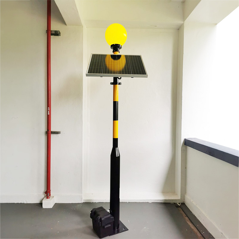Customised Solar Zebra Crossing Light